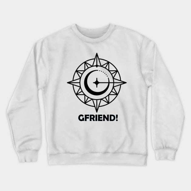 GFRIEND LOGO Crewneck Sweatshirt by PepGuardi